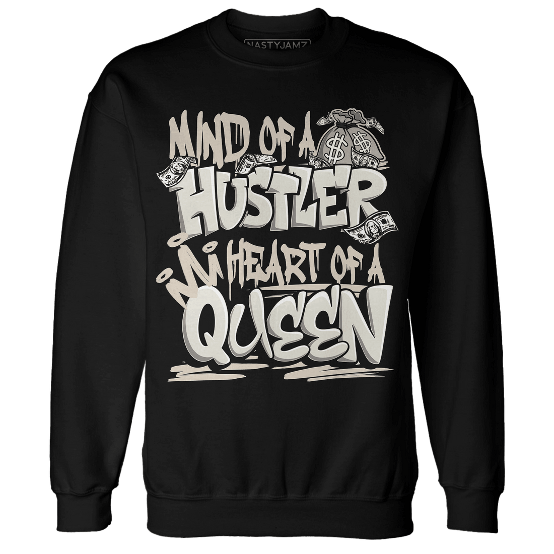 SE Sail 5s Sweatshirt Match Hustler Heart Queen - NastyJamz