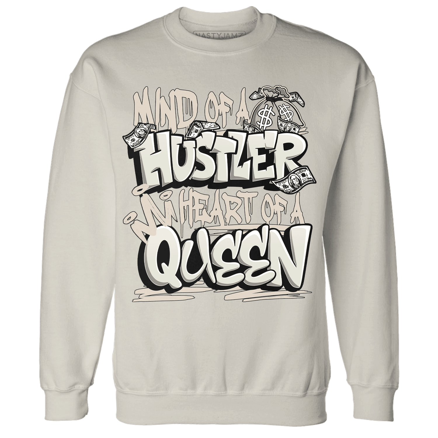 SE Sail 5s Sweatshirt Match Hustler Heart Queen - NastyJamz