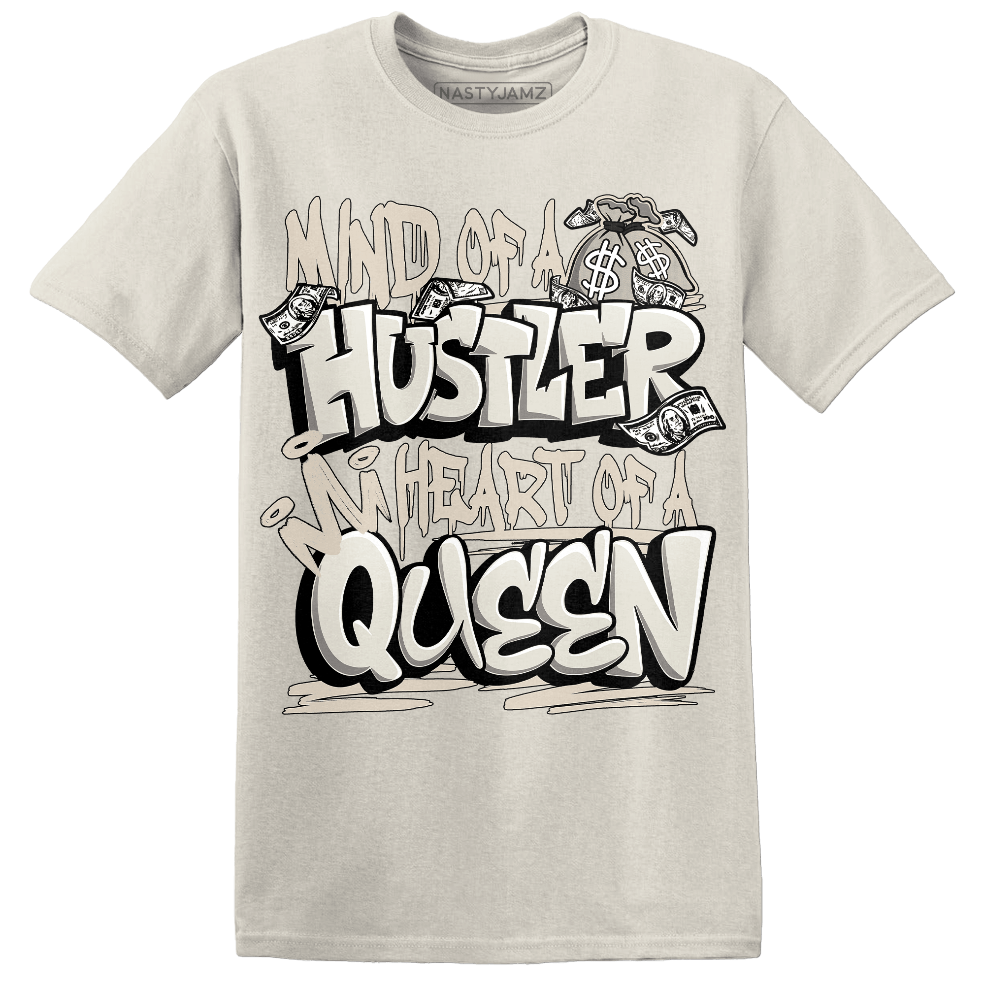 SE Sail 5s T Shirt Match Hustler Heart Queen - NastyJamz