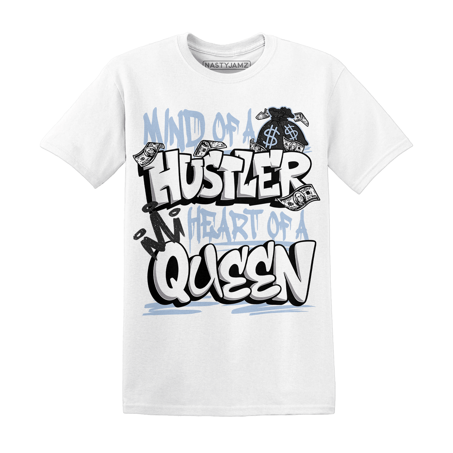 Reverse Oreo 6s T Shirt Match Hustler Heart Queen - NastyJamz