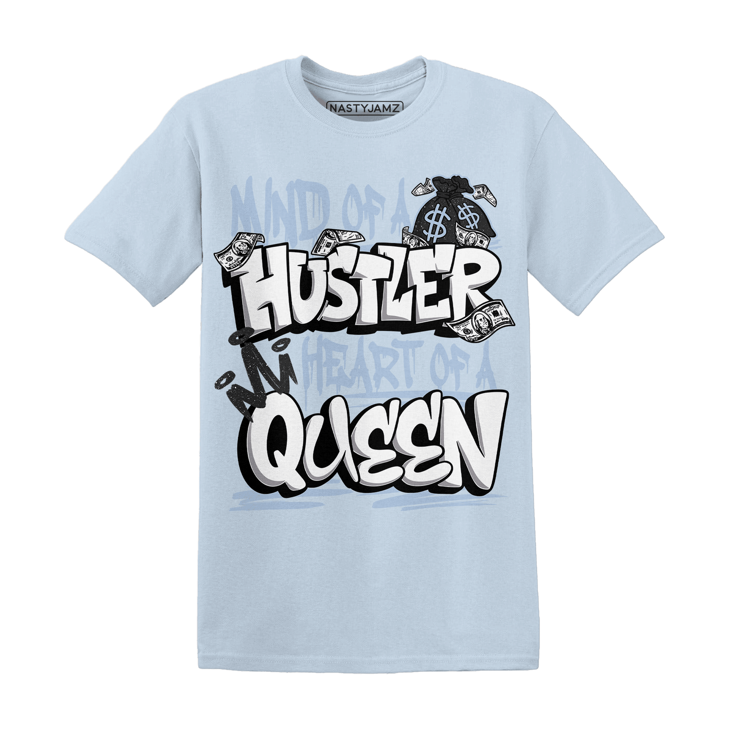 Reverse Oreo 6s T Shirt Match Hustler Heart Queen - NastyJamz