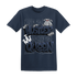 White-Navy-6s-T-Shirt-Match-Hustler-Heart-Queen