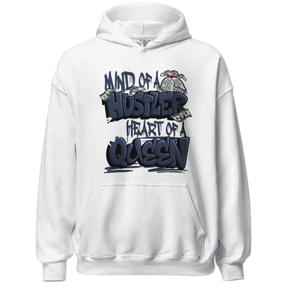 White-Navy-6s-Hoodie-Match-Hustler-Heart-Queen