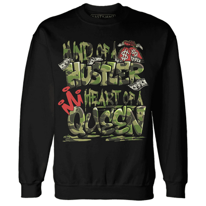 AM-90-Dark-Sage-Solar-Red-NastyJamz-Sweatshirt-Match-Hustler-Heart-Queen