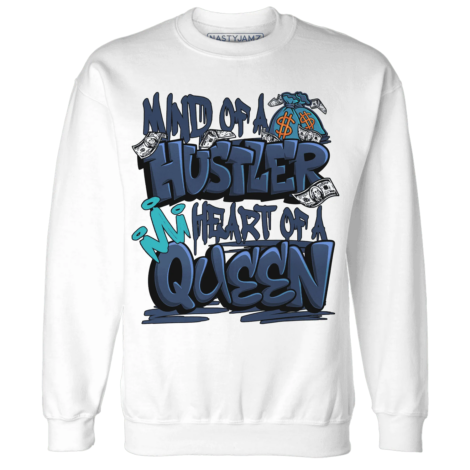 NastyJamz-AM-Plus-Drift-Midnight-Navy-Total-Orange-Dusty-Cactus-Sweatshirt-Match-Hustler-Heart-Queen