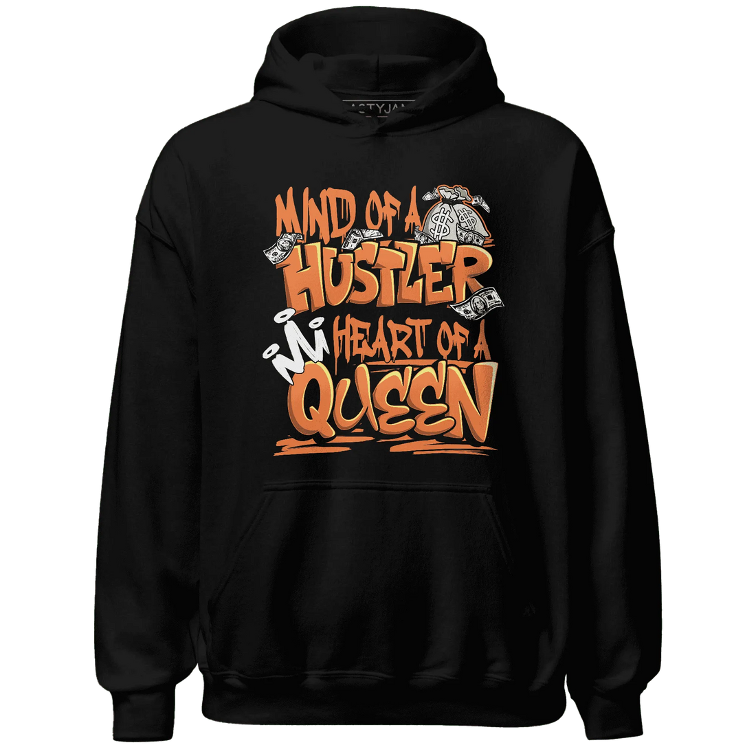 NastyJamz-AM-TW-White-Orange-Hoodie-Match-Hustler-Heart-Queen