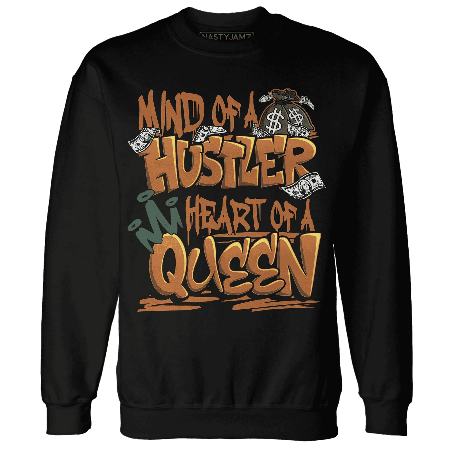 Dunk-Low-Ceramic-NastyJamz-Sweatshirt-Match-Hustler-Heart-Queen