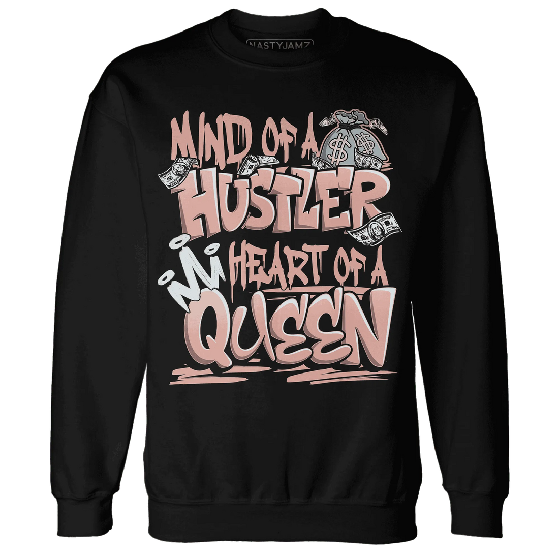 Dunk-Low-Glacier-Blue-Arctic-Orange-NastyJamz-Sweatshirt-Match-Hustler-Heart-Queen
