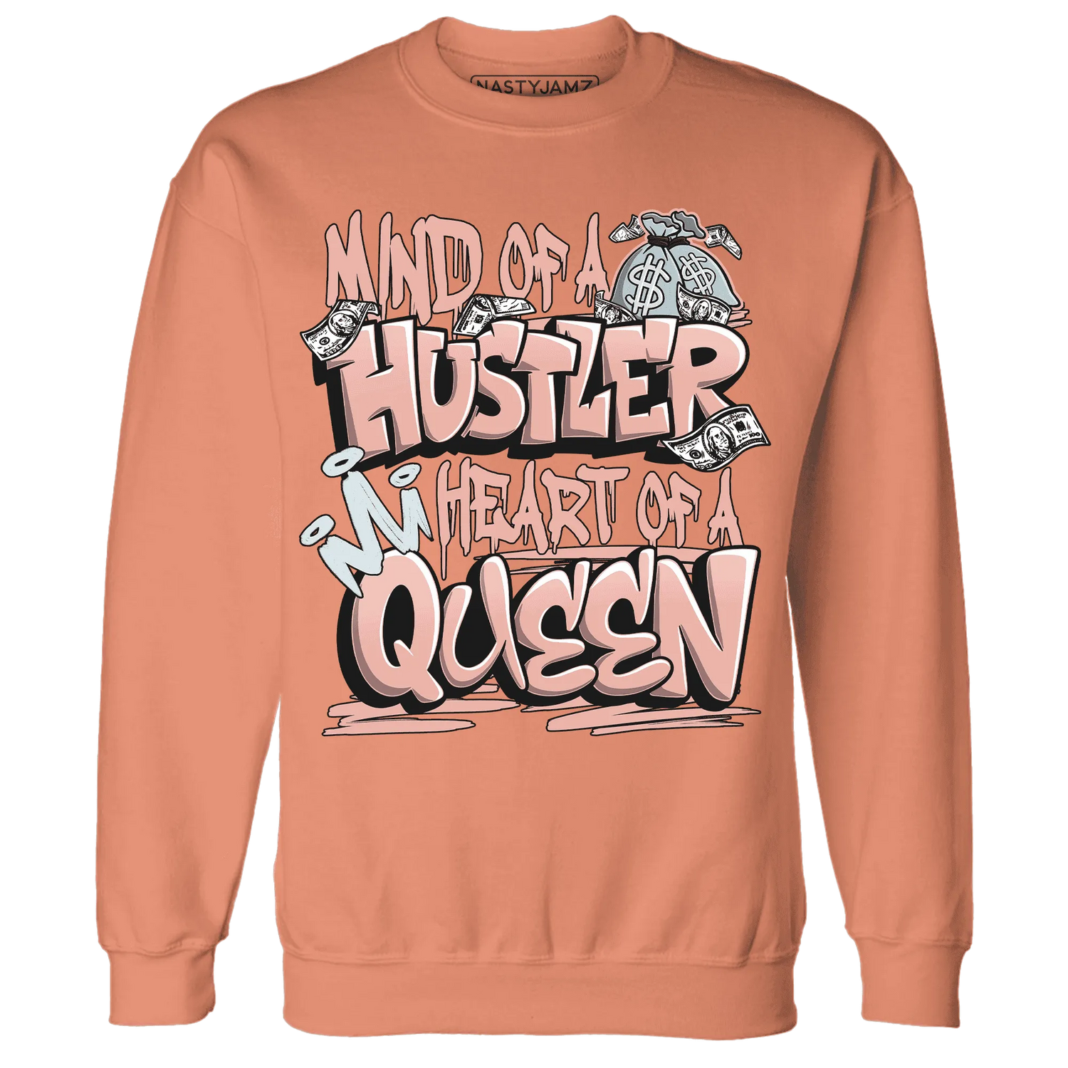 Dunk-Low-Glacier-Blue-Arctic-Orange-NastyJamz-Sweatshirt-Match-Hustler-Heart-Queen