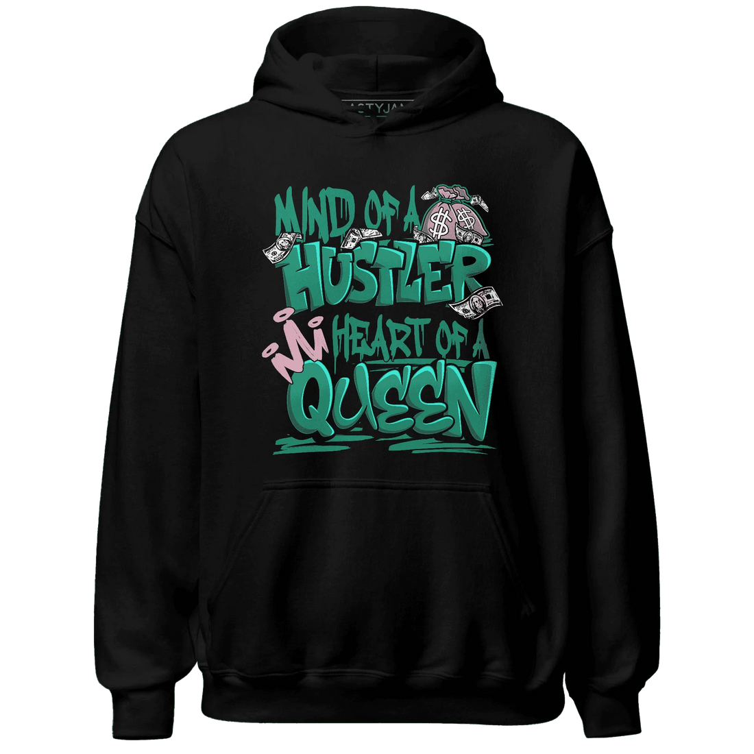 NastyJamz-Dunk-Pink-Malachite-Medium-Soft-Low-Sail-Hoodie-Match-Hustler-Heart-Queen