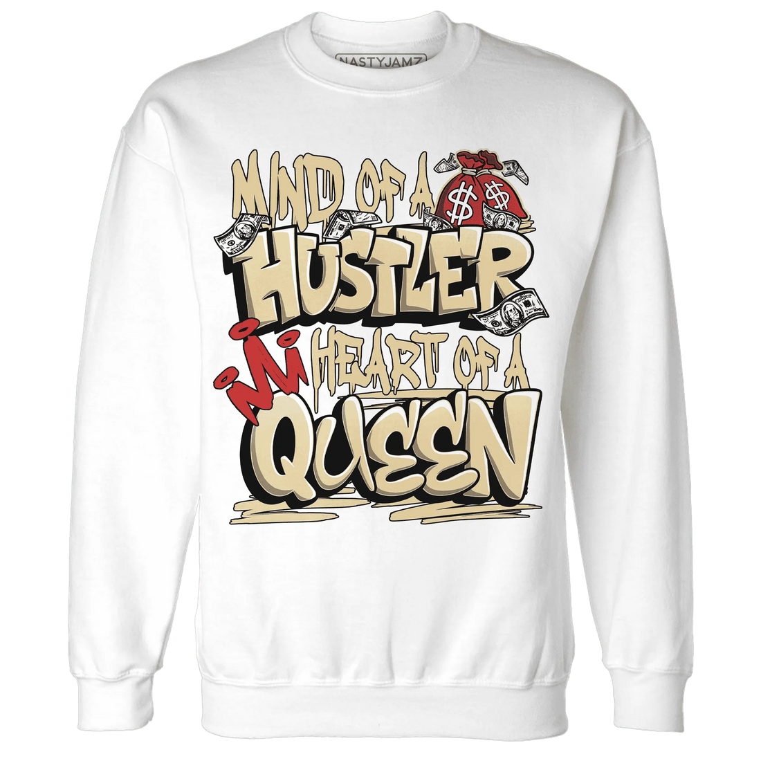 Dunk-Strawberry-Waffle-NastyJamz-Sweatshirt-Match-Hustler-Heart-Queen