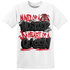 Jumman Jack Universityy Red T Shirt Match Hustler Heart Queen - NastyJamz