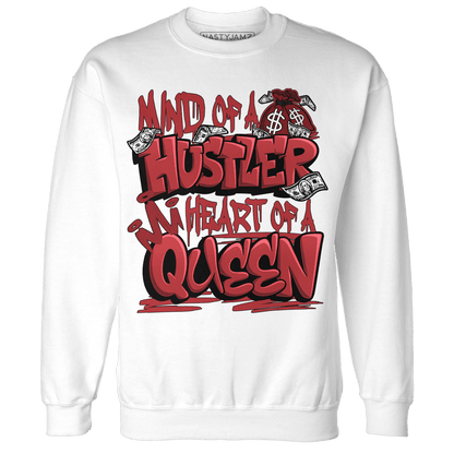 Cherry 12s Sweatshirt Match Hustler Heart Queen - NastyJamz