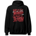 Cherry 12s Hoodie Match Hustler Heart Queen - NastyJamz