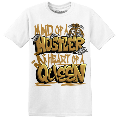 Wheat 13s T Shirt Match Hustler Heart Queen - NastyJamz