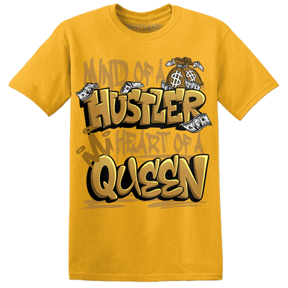 Wheat 13s T Shirt Match Hustler Heart Queen - NastyJamz