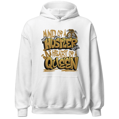 Wheat 13s Hoodie Match Hustler Heart Queen - NastyJamz