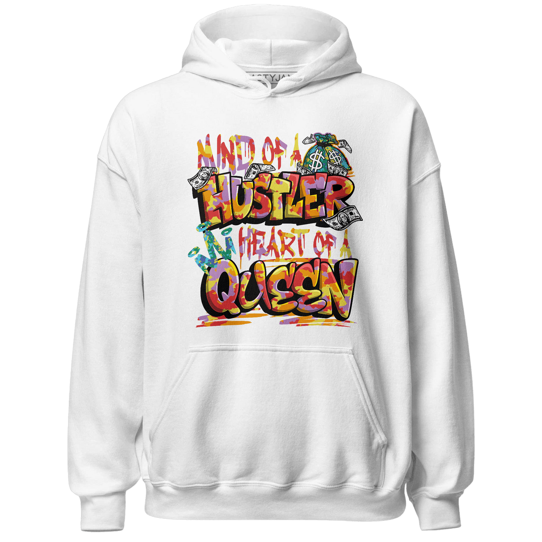 Mid GS Six Championships 1s Hoodie Match Hustler Heart Queen - NastyJamz
