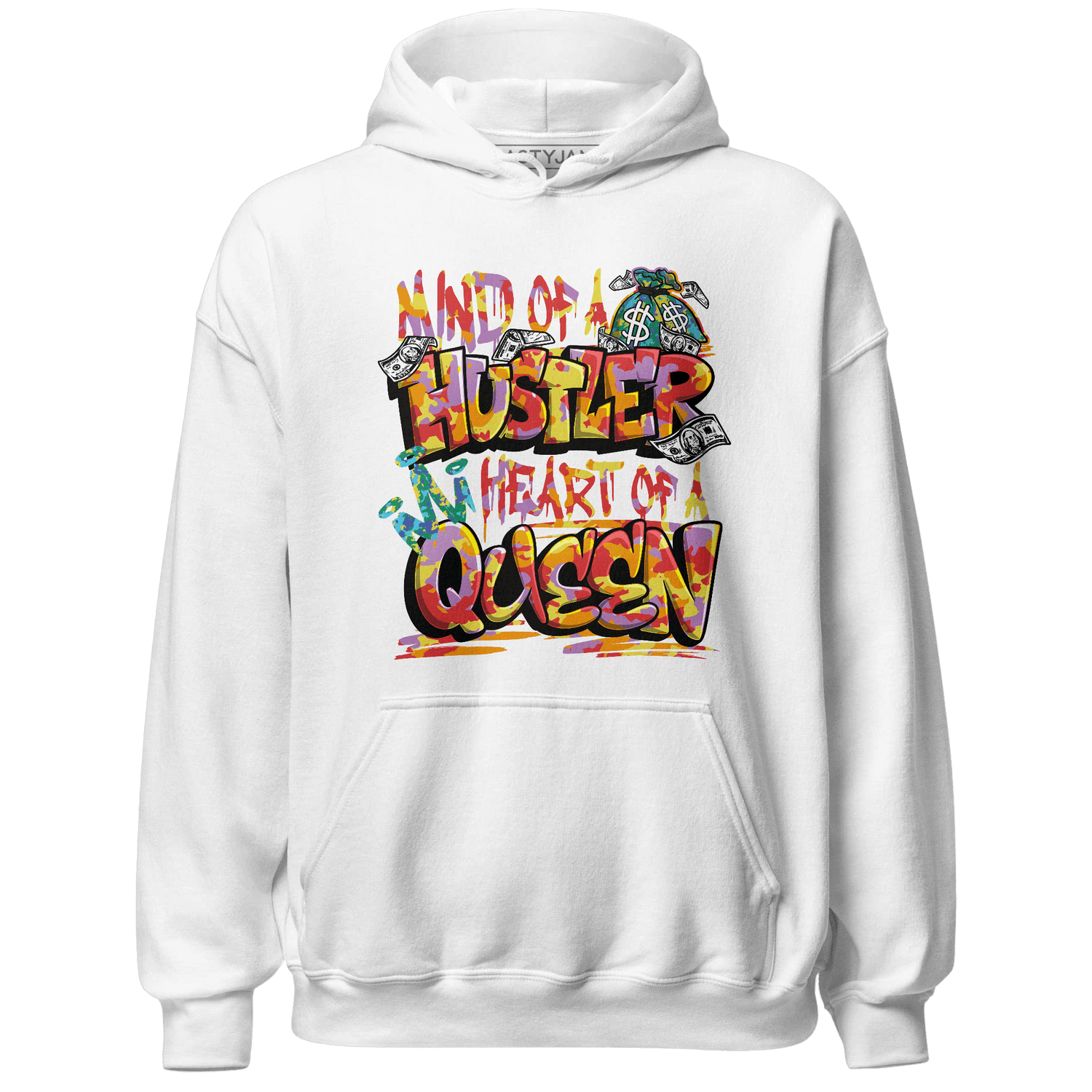 Mid GS Six Championships 1s Hoodie Match Hustler Heart Queen - NastyJamz