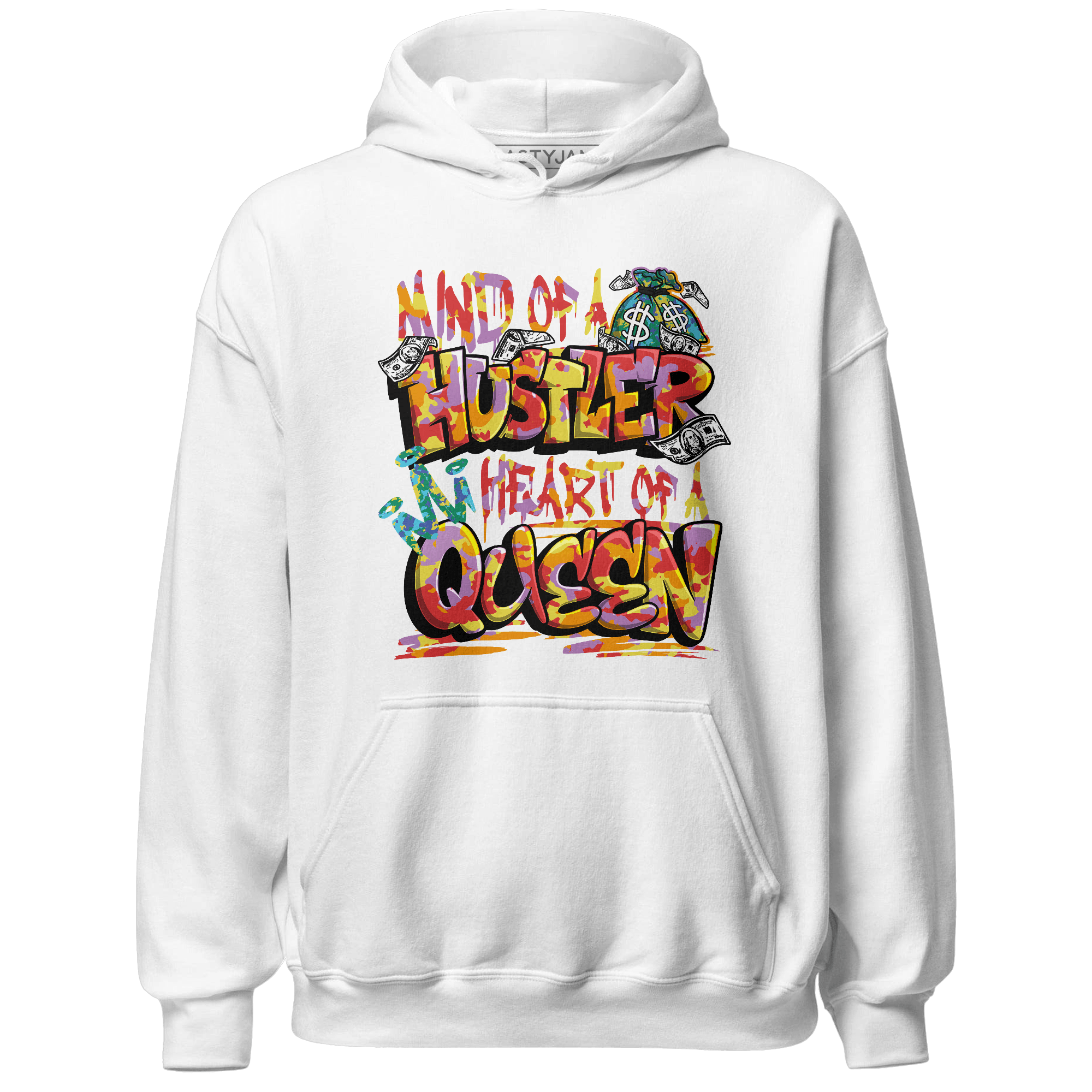 Mid GS Six Championships 1s Hoodie Match Hustler Heart Queen - NastyJamz