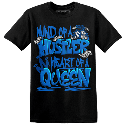 Royal Reimagined 1s T Shirt Match Hustler Heart Queen - NastyJamz