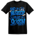 Royal Reimagined 1s T Shirt Match Hustler Heart Queen - NastyJamz