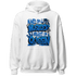 Royal Reimagined 1s Hoodie Match Hustler Heart Queen - NastyJamz