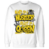 Thunder 4s Sweatshirt Match Hustler Heart Queen - NastyJamz