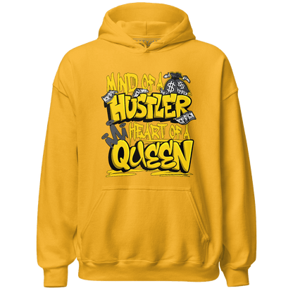 Thunder 4s Hoodie Match Hustler Heart Queen - NastyJamz