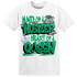 Lucky Green 5s T Shirt Match Hustler Heart Queen - NastyJamz