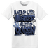 Midnight Navy 5s T Shirt Match Hustler Heart Queen - NastyJamz