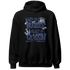Midnight Navy 5s Hoodie Match Hustler Heart Queen - NastyJamz