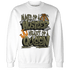 Olive 5s Sweatshirt Match Hustler Heart Queen - NastyJamz