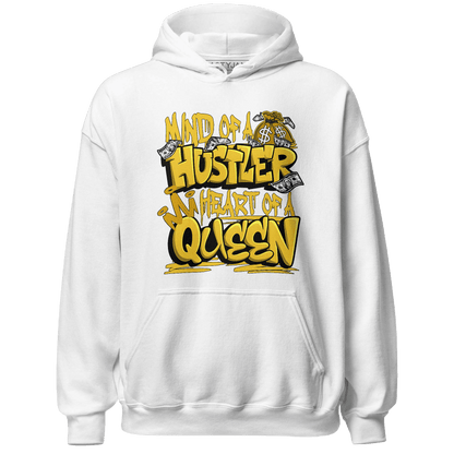 Yellow Ochre 6s Hoodie Match Hustler Heart Queen - NastyJamz