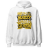 Yellow Ochre 6s Hoodie Match Hustler Heart Queen - NastyJamz