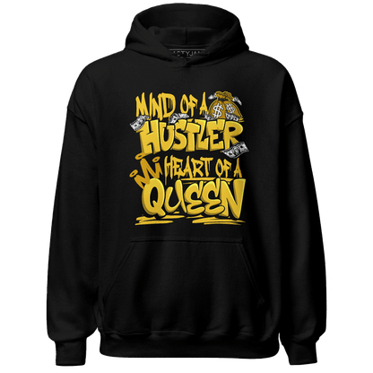 Yellow Ochre 6s Hoodie Match Hustler Heart Queen - NastyJamz