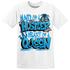 Powder Blue 9s T Shirt Match Hustler Heart Queen - NastyJamz