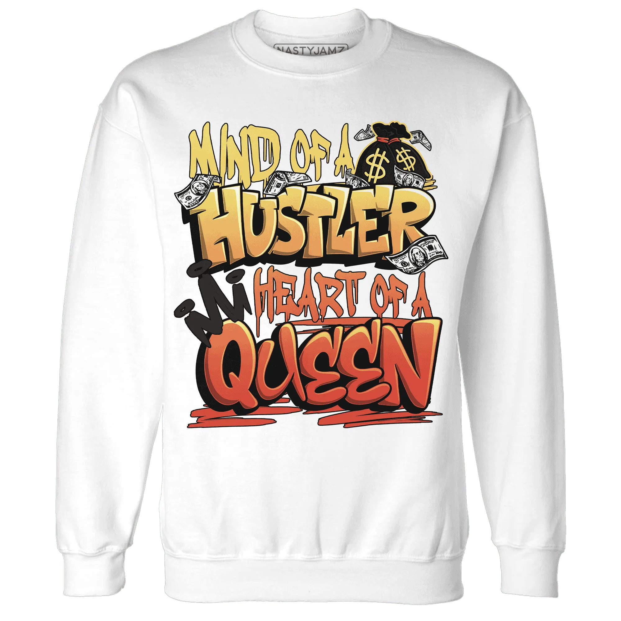 NastyJamz-VaporMax-Crimson-Total-Orange-Plus-Sweatshirt-Match-Hustler-Heart-Queen