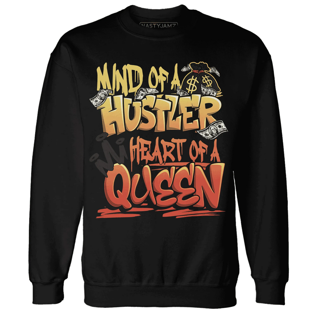 NastyJamz-VaporMax-Crimson-Total-Orange-Plus-Sweatshirt-Match-Hustler-Heart-Queen