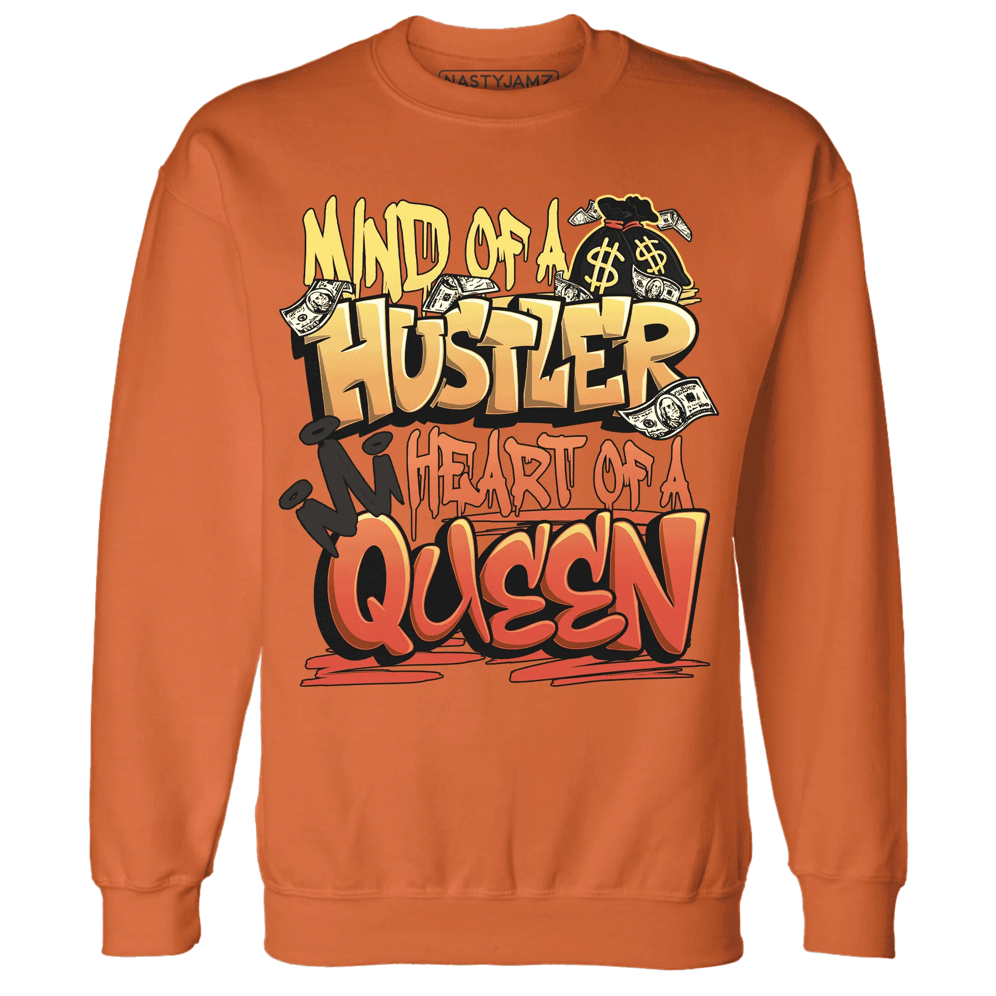 NastyJamz-VaporMax-Crimson-Total-Orange-Plus-Sweatshirt-Match-Hustler-Heart-Queen