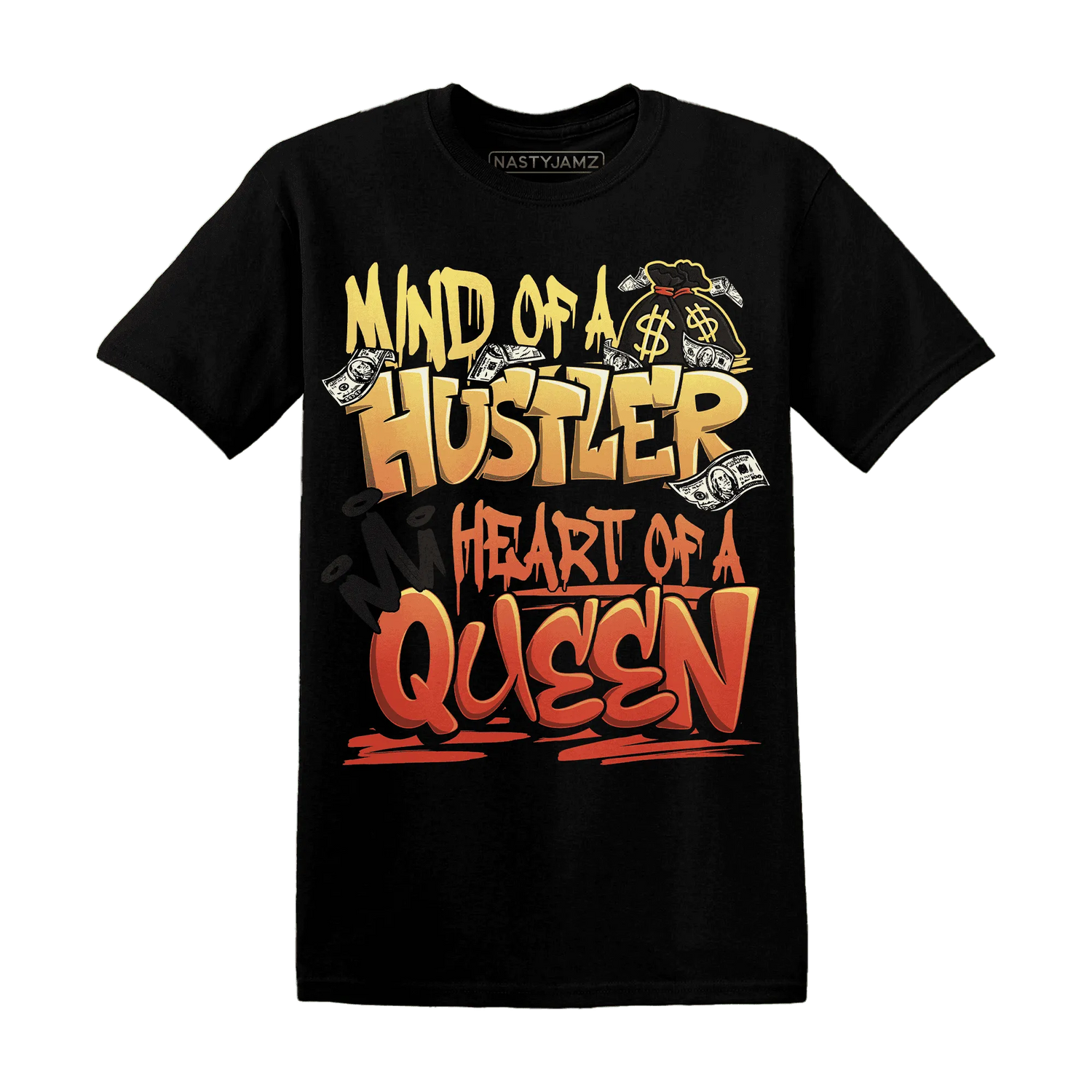 NastyJamz-VaporMax-Crimson-Total-Orange-Plus-T-Shirt-Match-Hustler-Heart-Queen