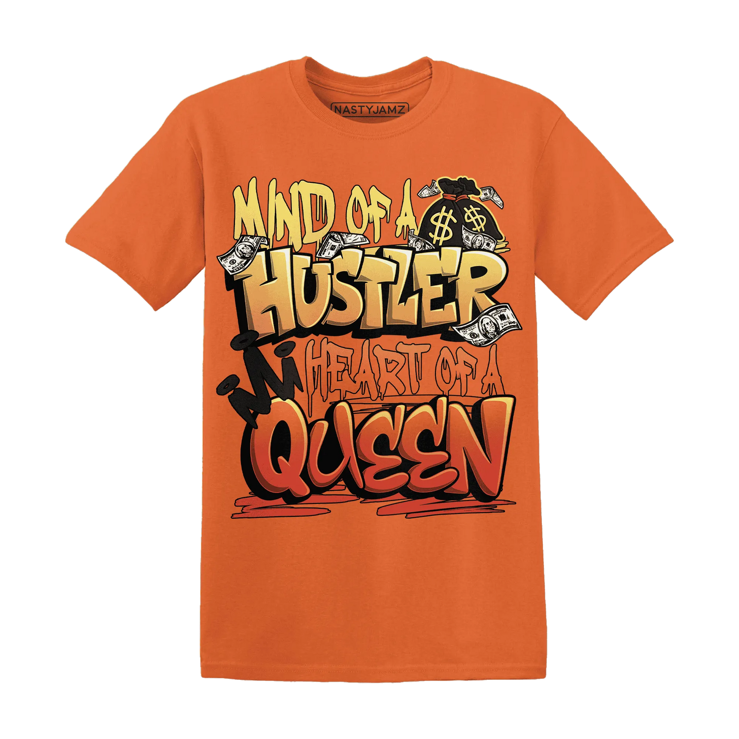 NastyJamz-VaporMax-Crimson-Total-Orange-Plus-T-Shirt-Match-Hustler-Heart-Queen