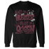 NastyJamz-VaporMax-Night-Maron-Burgundy-Sweatshirt-Match-Hustler-Heart-Queen