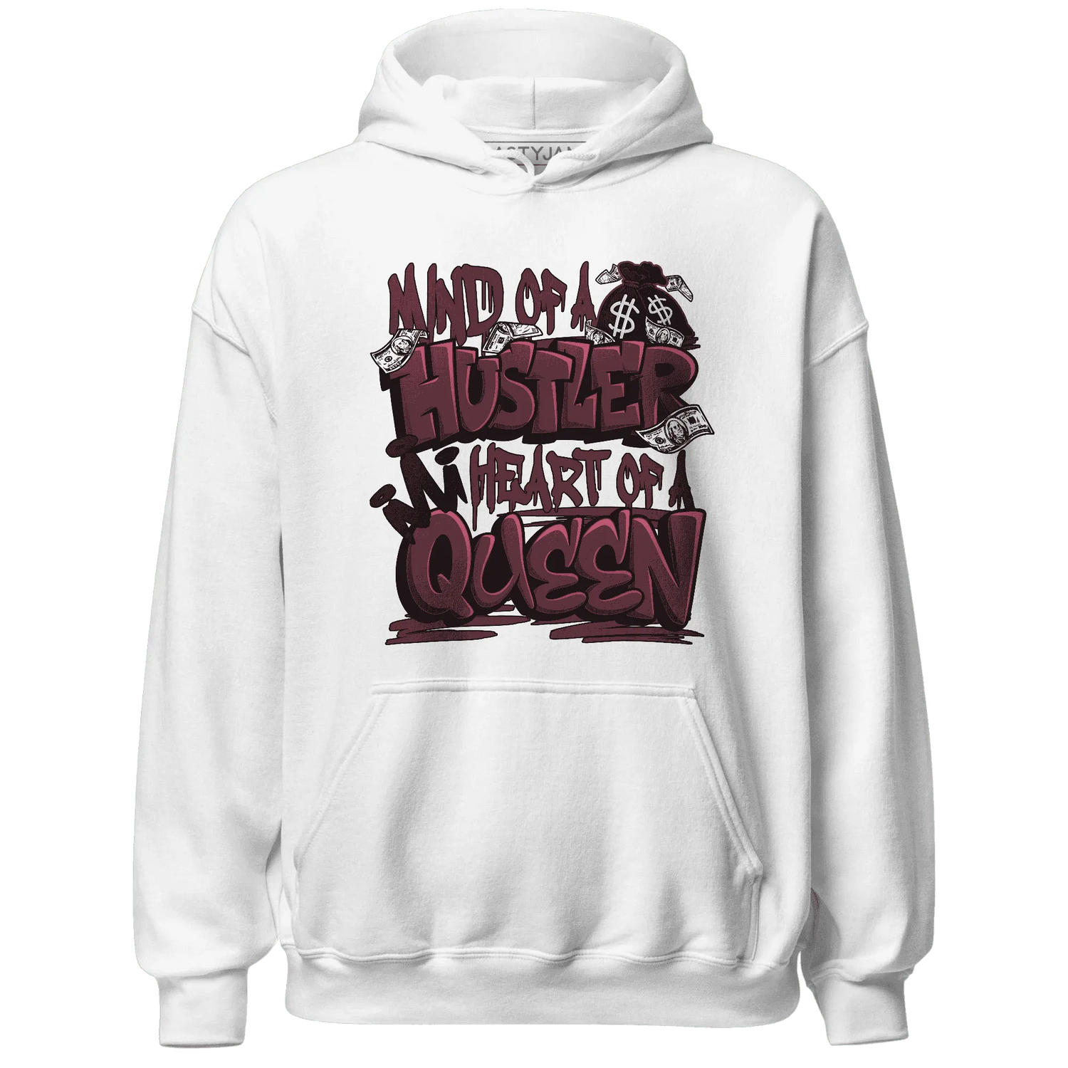 NastyJamz-VaporMax-Night-Maron-Burgundy-Hoodie-Match-Hustler-Heart-Queen