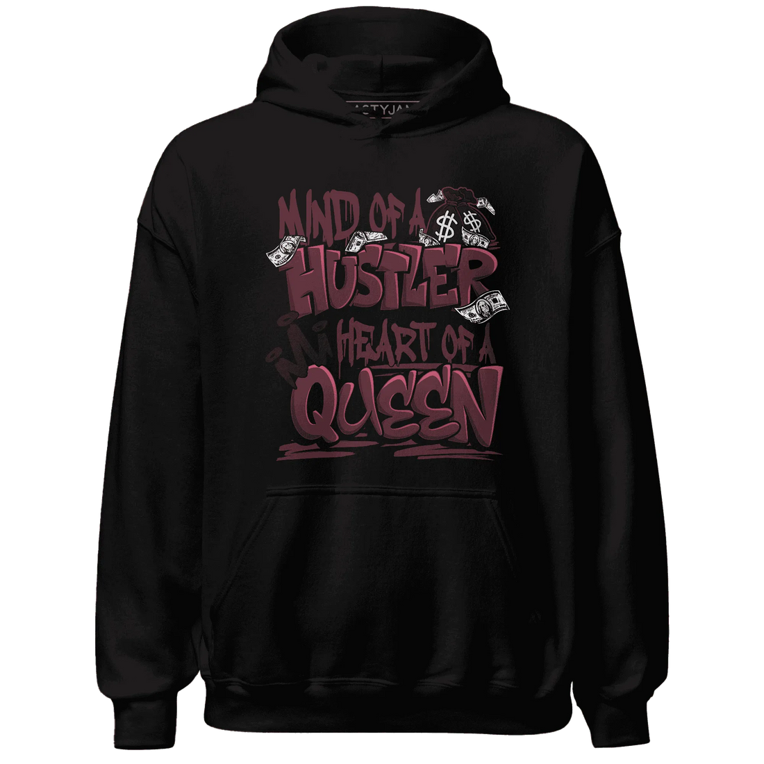 NastyJamz-VaporMax-Night-Maron-Burgundy-Hoodie-Match-Hustler-Heart-Queen