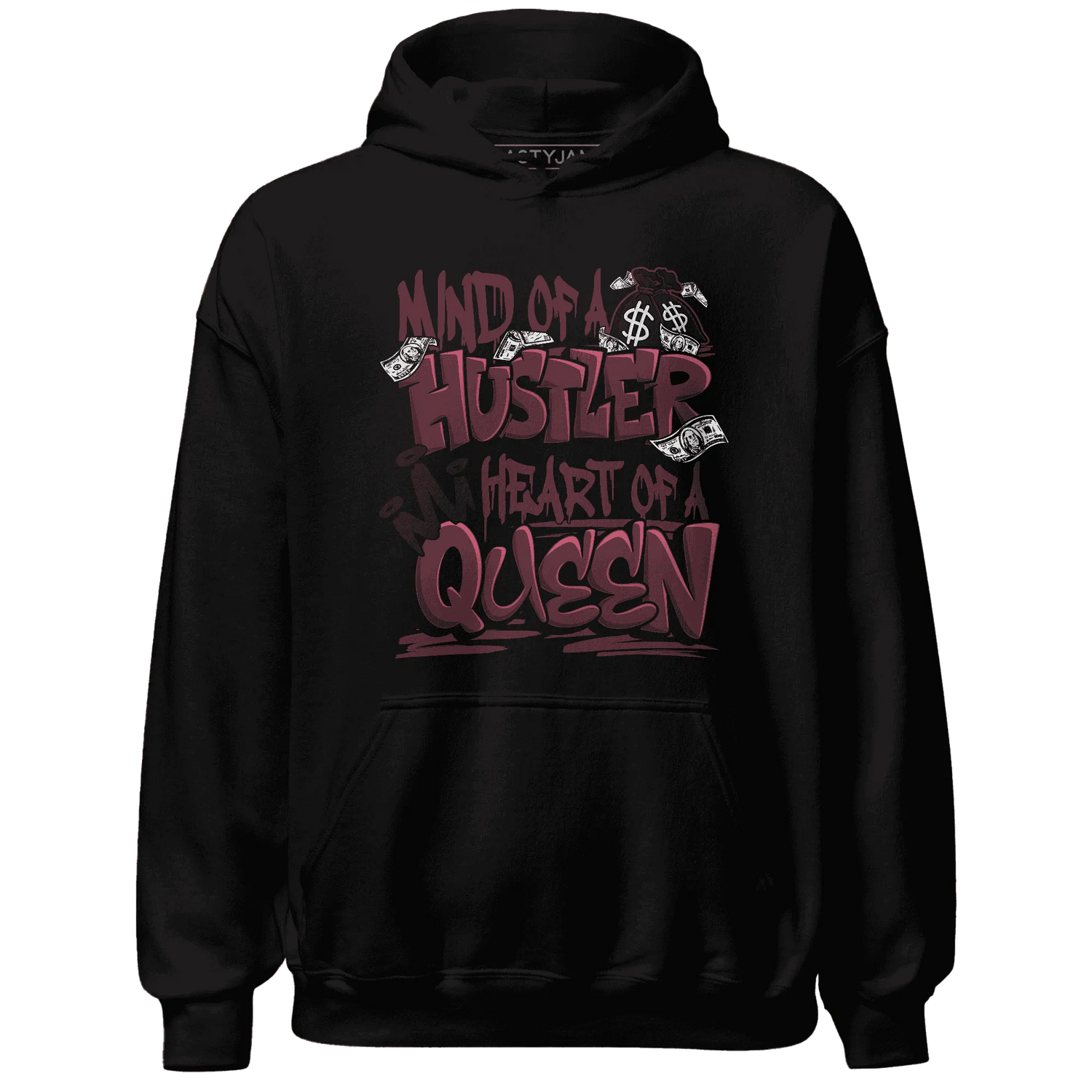 NastyJamz-VaporMax-Night-Maron-Burgundy-Hoodie-Match-Hustler-Heart-Queen