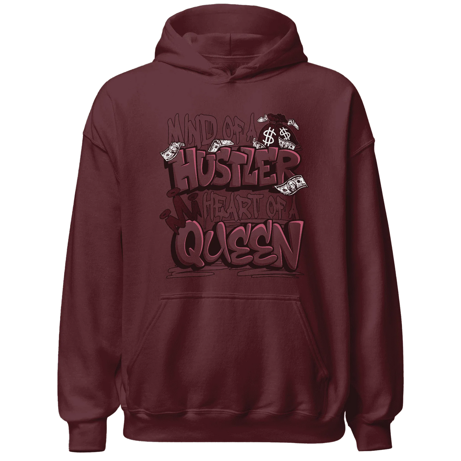 NastyJamz-VaporMax-Night-Maron-Burgundy-Hoodie-Match-Hustler-Heart-Queen