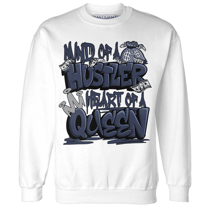 VaporMax-Plus-Midnight-Navy-White-Metallic-Silver-NastyJamz-Sweatshirt-Match-Hustler-Heart-Queen