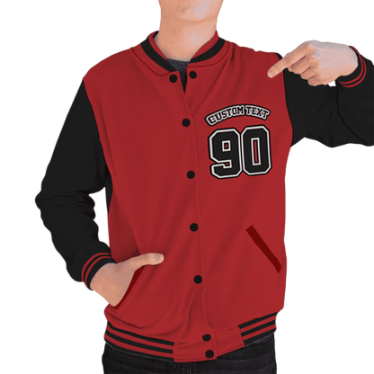 Black-Toe-Reimagined-Red-White-1s-NastyJamz-Varsity-Match-Hustler-Heart-Queen