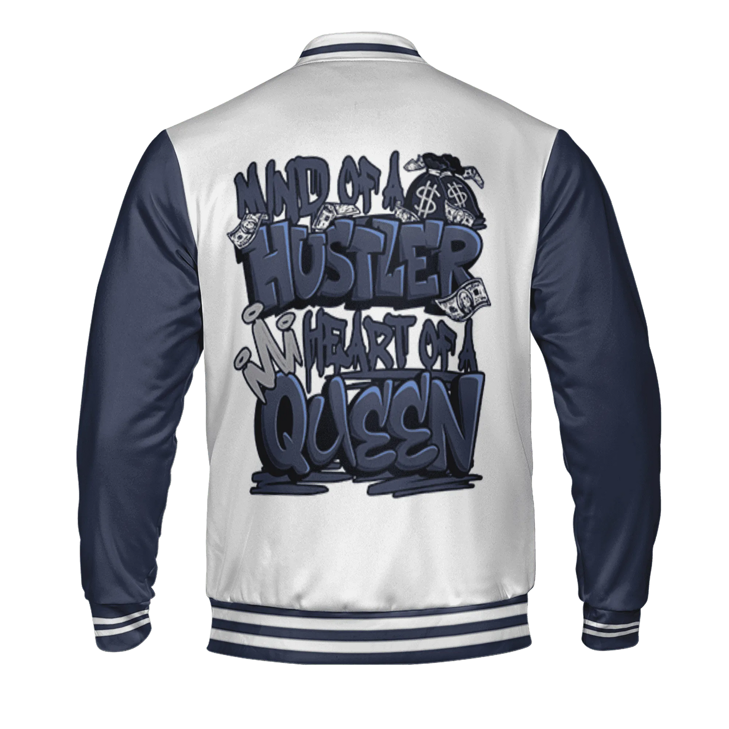 VaporMax-Plus-Midnight-Navy-White-Metallic-Silver-NastyJamz-Varsity-Match-Hustler-Heart-Queen
